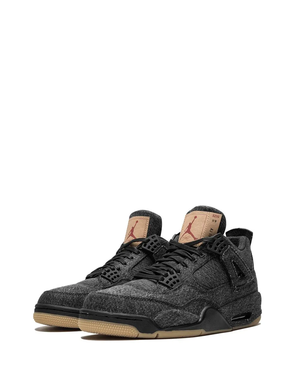 x Levi's Air Jordan 4 Retro NRG "Black Levis" sneakers - Image 2